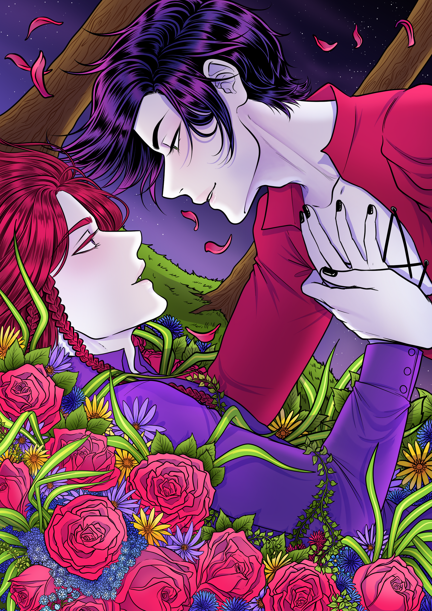 Flower Bed Print