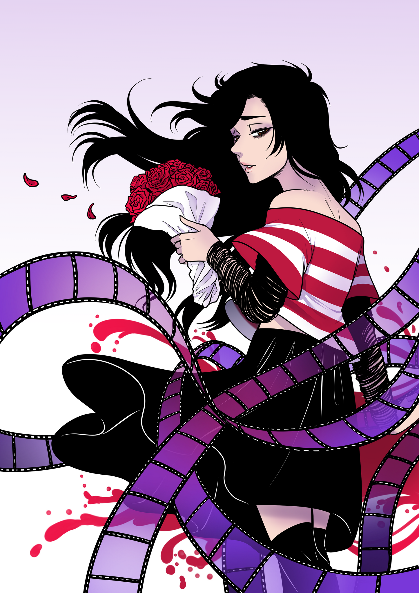 Mourning print