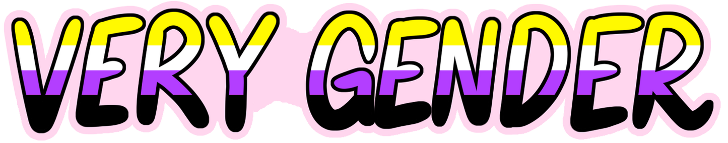 Very Gender Sticker