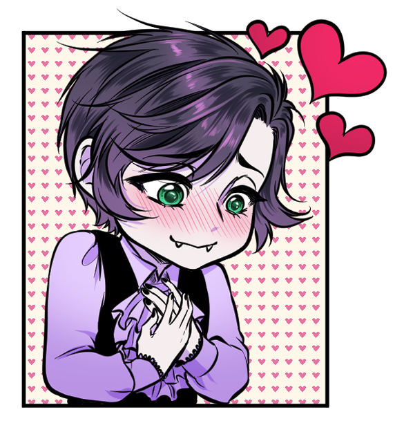 Lucian Hearts Sticker