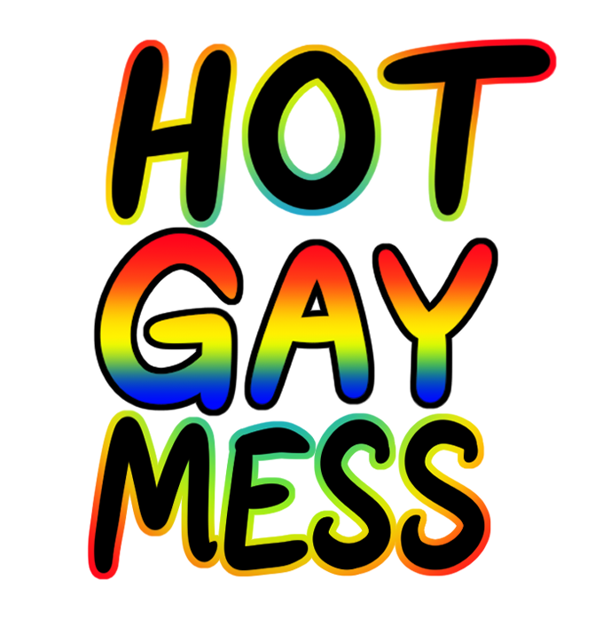 Hot Gay Mess Sticker
