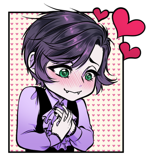 Lucian Hearts Sticker