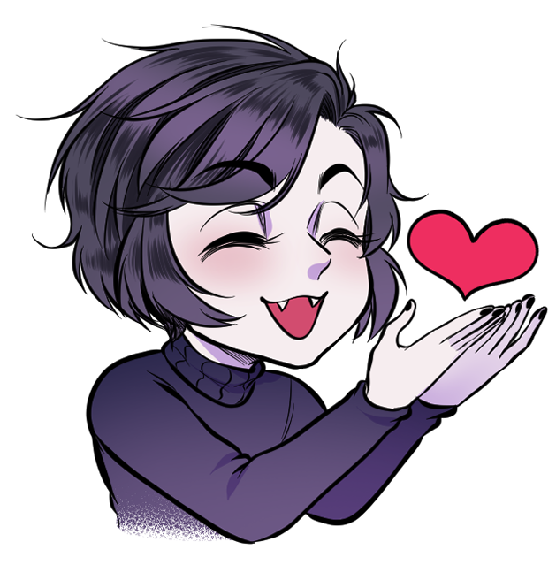 Lucian Heart Sticker