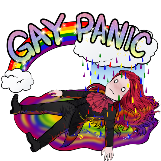 Gay Panic sticker