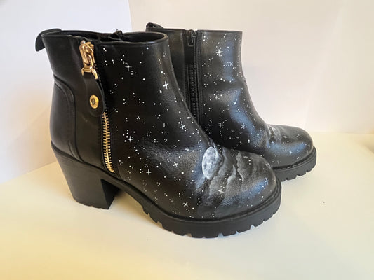 Starry Night Boots (Size: EU 36) DISCOUNTED, READ DESCRIPTION